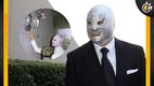 El Hijo del Santo expone su máscara en su retiro. (Mexsport)