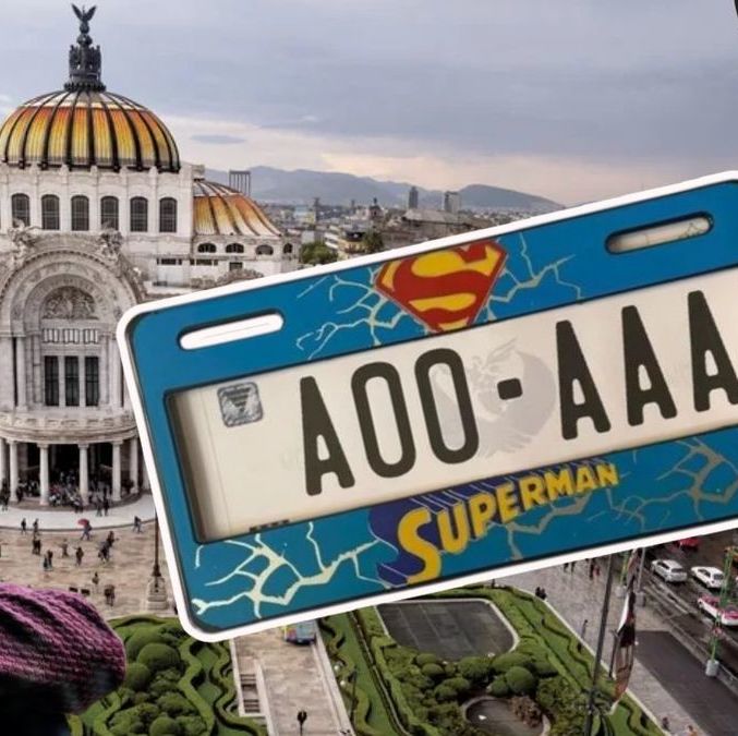 ¿Cuáles son los portaplacas que están prohibidos en la CDMX?