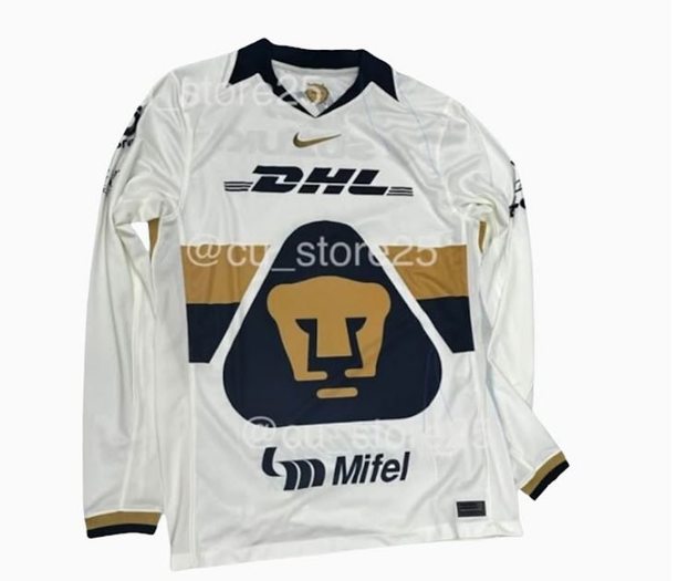 Así luciría la posible nueva camiseta de local de Pumas (footyheadlines.com)