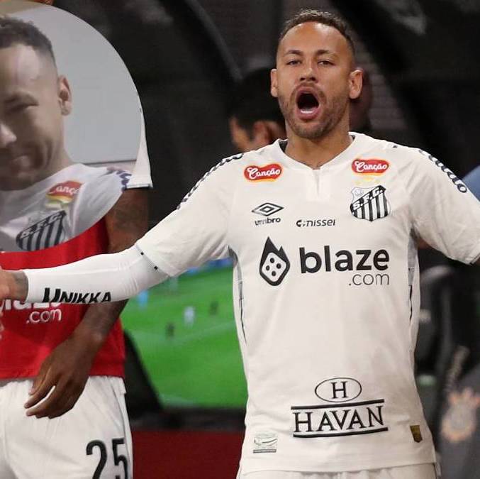 Neymar generó polémica en redes sociales (Reuters)