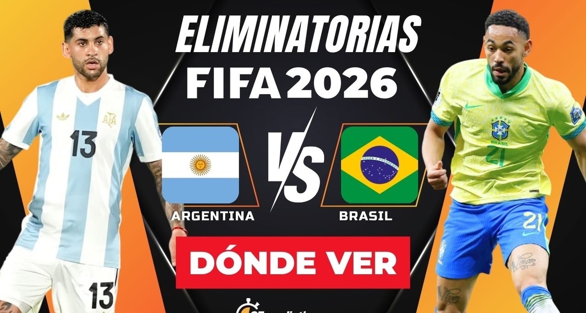Consulta la previa de Argentina vs Brasil para ver EN VIVO Eliminatorias CONMEBOL. Diseño: Karla Rodríguez