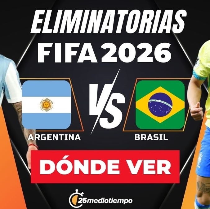 Consulta la previa de Argentina vs Brasil para ver EN VIVO Eliminatorias CONMEBOL. Diseño: Karla Rodríguez