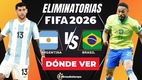 Consulta la previa de Argentina vs Brasil para ver EN VIVO Eliminatorias CONMEBOL. Diseño: Karla Rodríguez