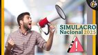 ¿Cuándo se realizará el primer Simulacro Nacional 2025?