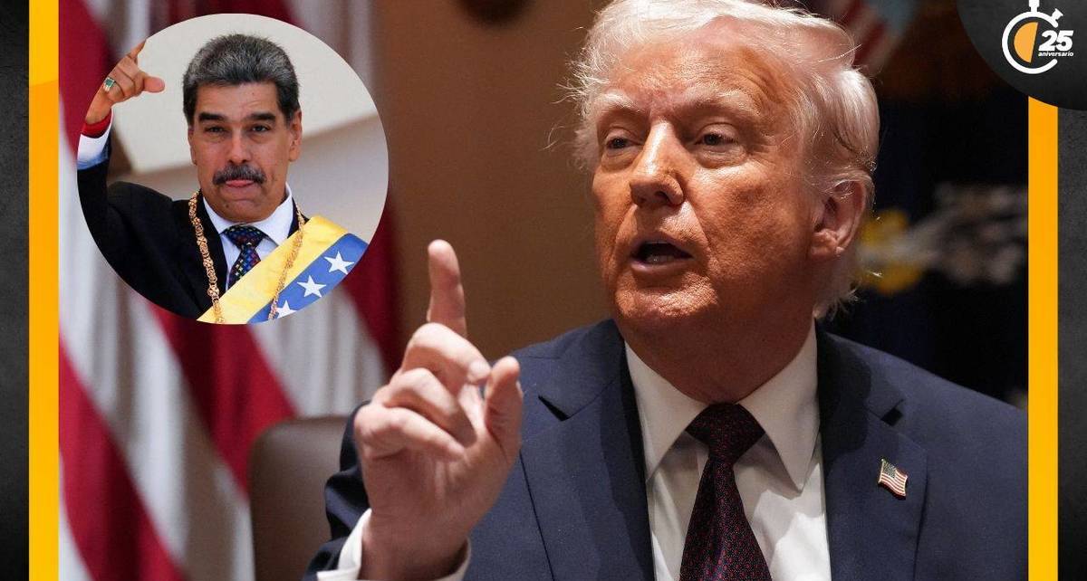 Donald Trump y Nicolás Maduro entraron en guerra de declaraciones (AFP)