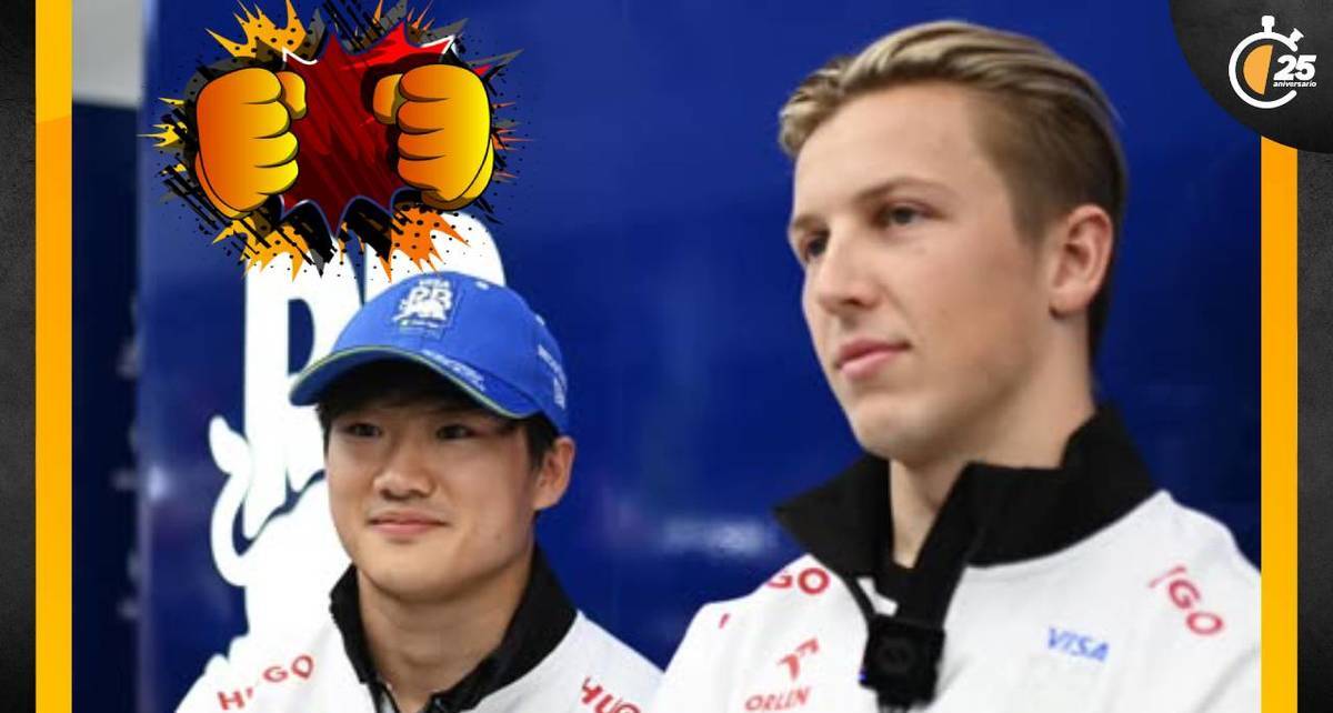 Liam Lawson y Yuki Tsunoda fueron coequiperos (Racing Bulls)