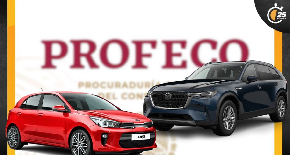PROFECO advierte a conductores de KIA, Mazda, Toyota y Volkswagen por fallas de seguridad.
