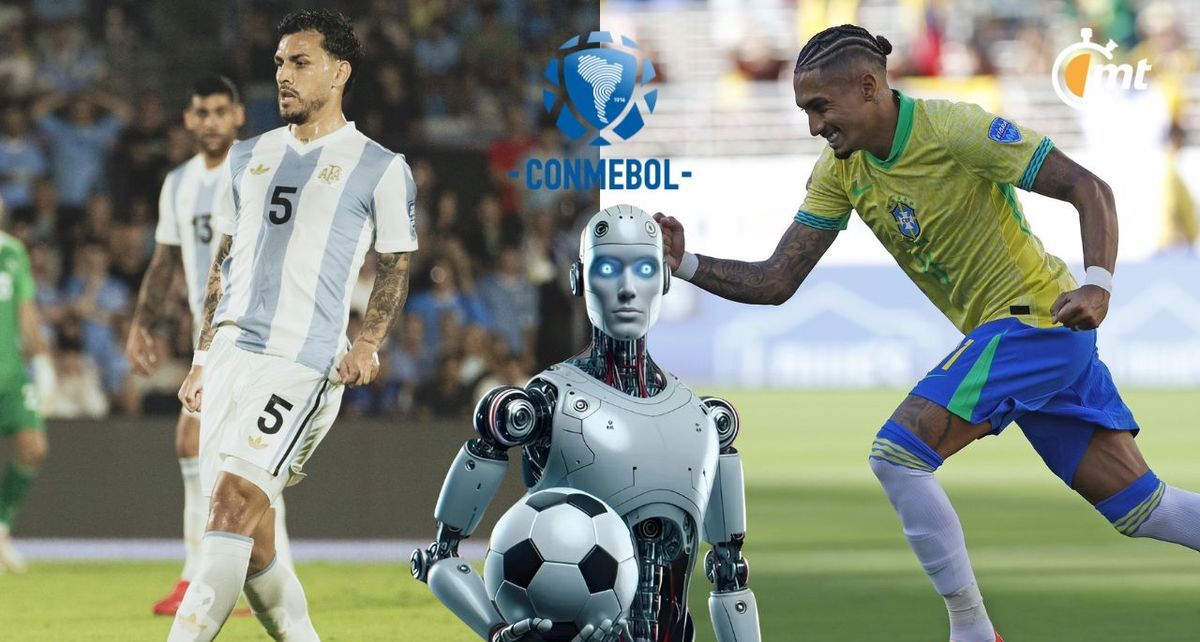 Pronóstico IA para el partido entre Argentina vs Brasil de las Eliminatorias Concacaf 2025. FOTO: Especial