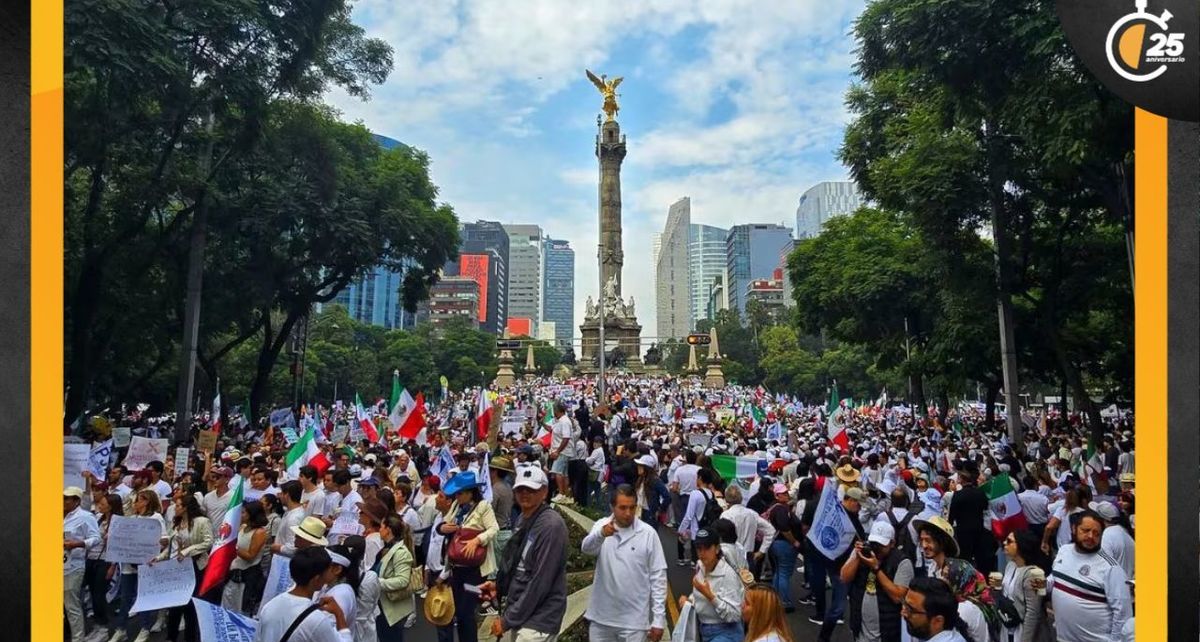 Marchas CDMX en EN VIVO 2025