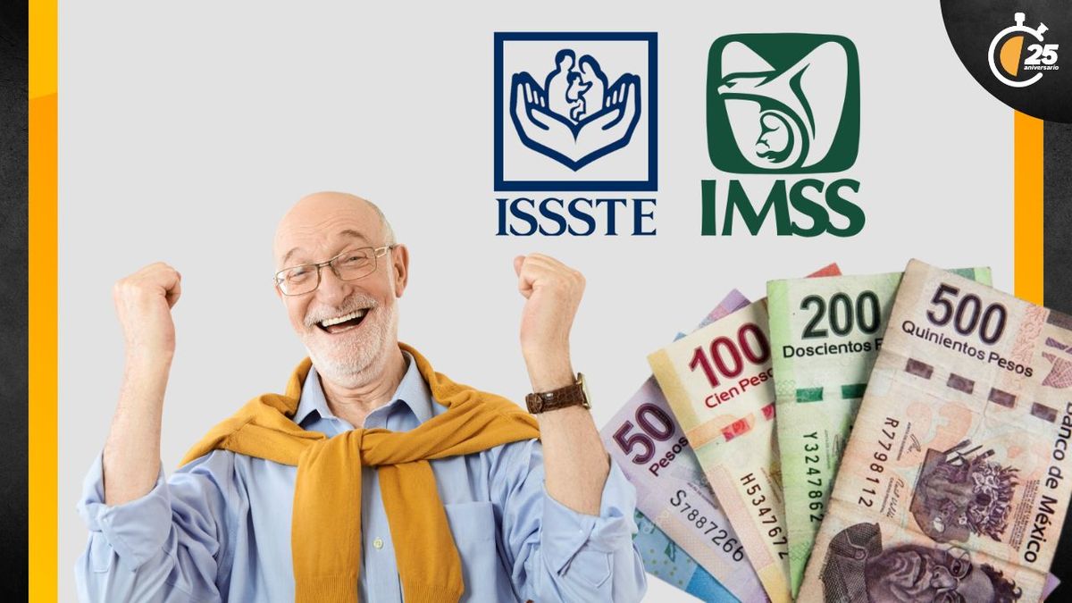 ¿Cuándo es el pago de pensiones IMSS e ISSSTE de abril?