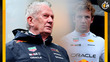Helmut Marko tundió a Liam Lawson. (Fotos: Reuters)