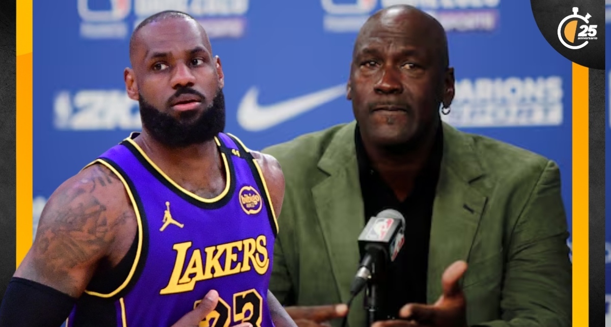 LeBron James habló de su relación con Michael Jordan (Reuters)