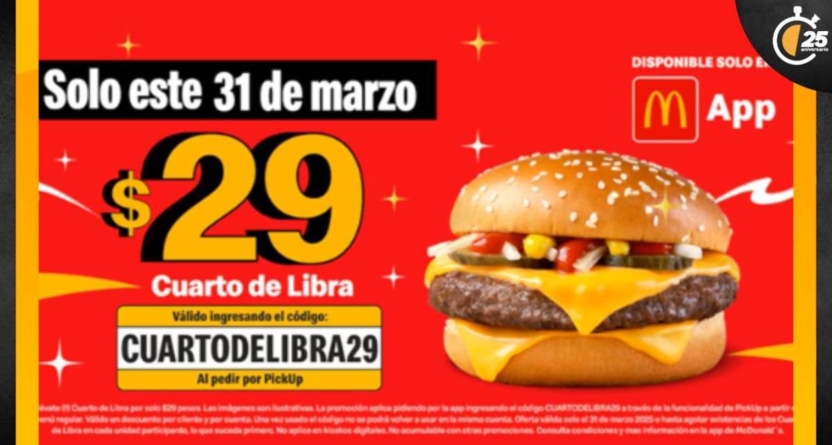 McDonald’s tendrá una oferta increíble (Cortesía)