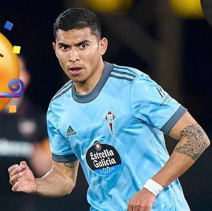 Orbelín Pineda durante su paso con el Celta de Vigo (Ig orbelin7pineda)