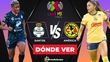 Consulta la previa de Santos vs América Femenil para ver EN VIVO Jornada 13. Diseño: Karla Rodríguez