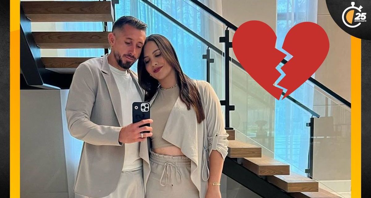 Héctor Herrera y su exesposa Shantal Mayo (Instagram: @h.herrera16)