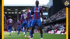 Ismaila Sarr marcó el segundo gol del Crystal Palace hoy (AFP)