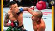 Lazy Boy Rodríguez es golpeado por Kevin Borjas en la UFC (Captura)