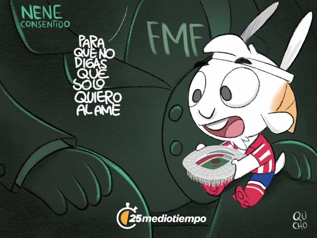 'Para que no digas que solo quiero al Ame'.