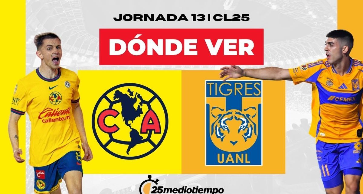 Rivalidad América vs Tigres Jornada 13 Clausura 2025