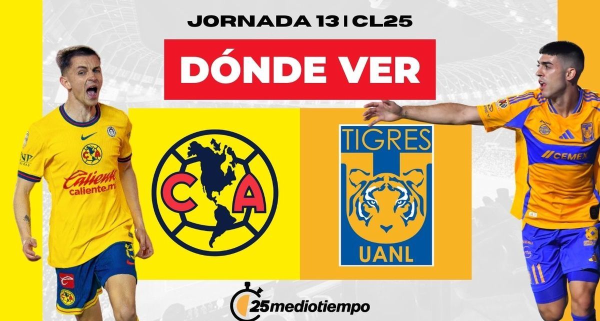 Rivalidad América vs Tigres Jornada 13 Clausura 2025