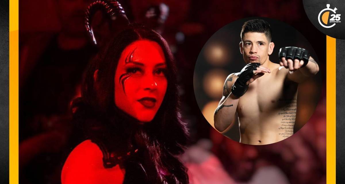 Stephanie Vaquer visitó al mexicano Brandon Moreno (@Steph_Vaquer) (UFC)