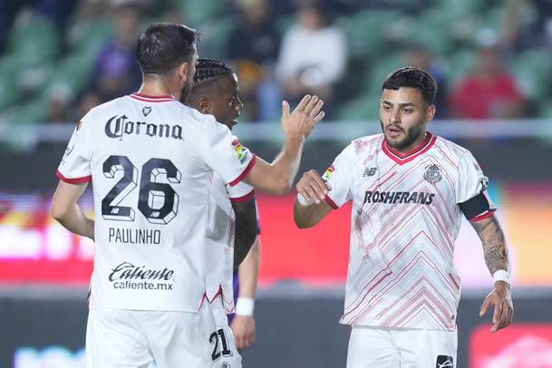 Toluca empató tras una gran jugada de Alexis Vega (Imago7)