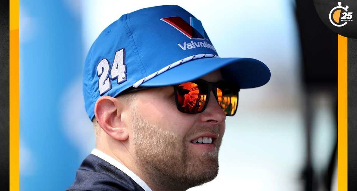 William Byron, actual líder del campeonato en Nascar (AFP)