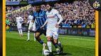 César "Chino" Huerta en el juego de este domingo entre Brujas y Anderlecht (AFP)