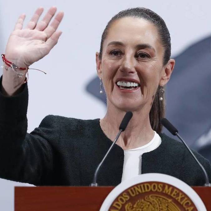 Claudia Sheinbaum hizo un llamado a las mujeres mexicanas (EFE)