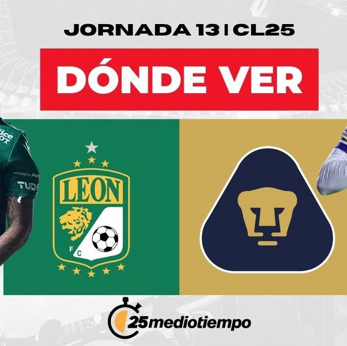 Rivalidad León vs Pumas Jornada 13 Clausura 2025