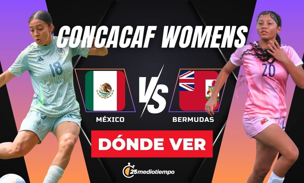Dónde ver México vs Bermudas EN VIVO: CONCACAF Women's U-17 2025