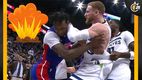 Pelea entre jugadores de Timberwolves y Pistons (Captura)