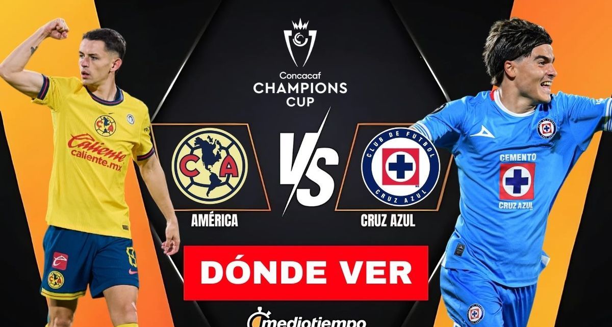 Consulta la previa de América vs Cruz Azul para ver EN VIVO Ida Concacaf Champions Cup 2025.