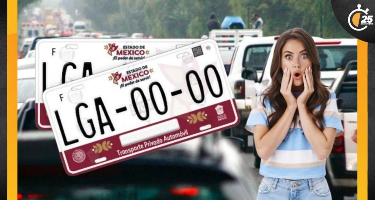 ¿Quiénes deben cambiar sus placas del Edomex en abril?