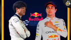 Checo Pérez habló sobre Tsunoda en Red Bull. (Fotos: Instagram @yukitsunoda0511 y @schecoperez)