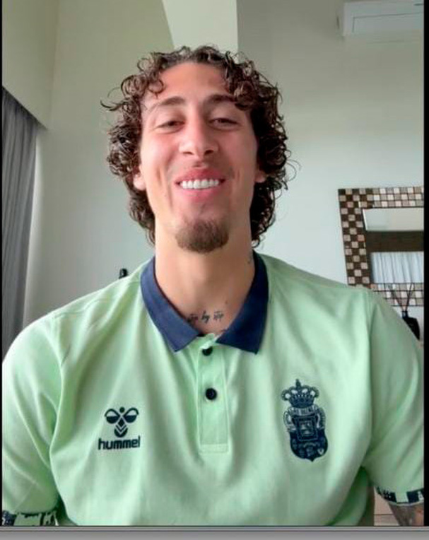 Fabio Silva en entrevista desde España.