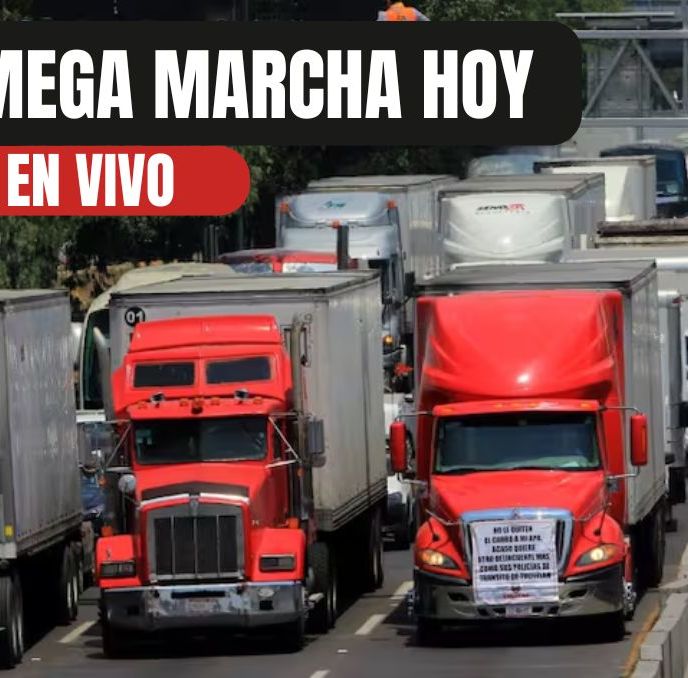 Megamarcha Transportistas: Conoce de las calles cerradas HOY 2 abril 2025