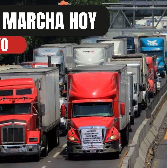 Megamarcha Transportistas: Conoce de las calles cerradas HOY 2 abril 2025