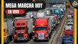 Megamarcha Transportistas: Conoce de las calles cerradas HOY 2 abril 2025