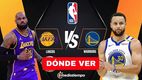Consulta la previa de Lakers vs Warriors para ver EN VIVO partido de jueves de NBA.