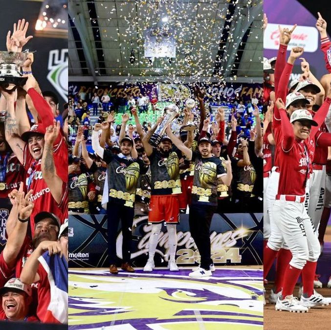 Diablos Rojos levantó los títulos de LMB, LNBP y LMS en un lapso de poco más de seis meses (X)