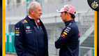 Helmut Marko y Checo Pérez hablaron recientemente. (Foto: Mexsport)
