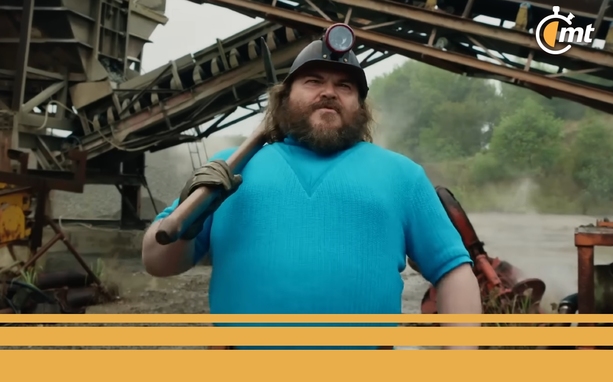 Jack Black como 'Steve' en 'Una Película de Minecraft'. Foto: Warner Brothers