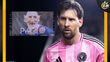 Messi fue recibido con una pancarta de burla. (Foto: Especial)