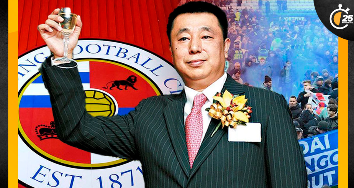 El el empresario chino Dai Yongge puede llevar al Reading a la desaparición.  (Especial)