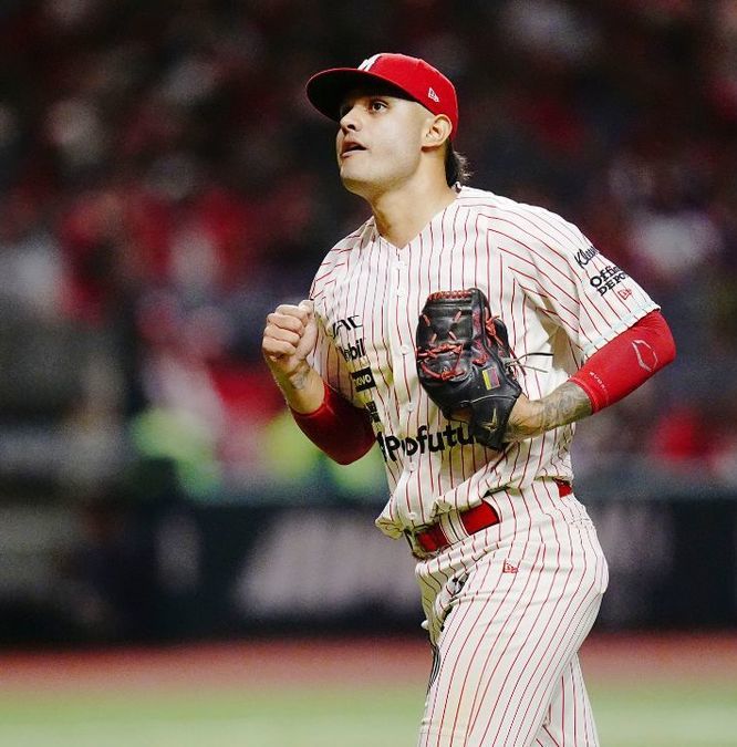 Erick Leal, pitcher campeón con los Diablos Rojos en 2024 y ahora jugador de los Yankees (Imago7)