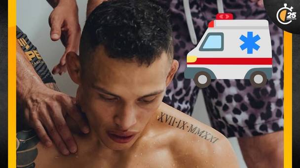 Lazy Boy Rodríguez fue llevado a un hospital tras su pelea en UFC  México (Ig lazyboy.ufc)