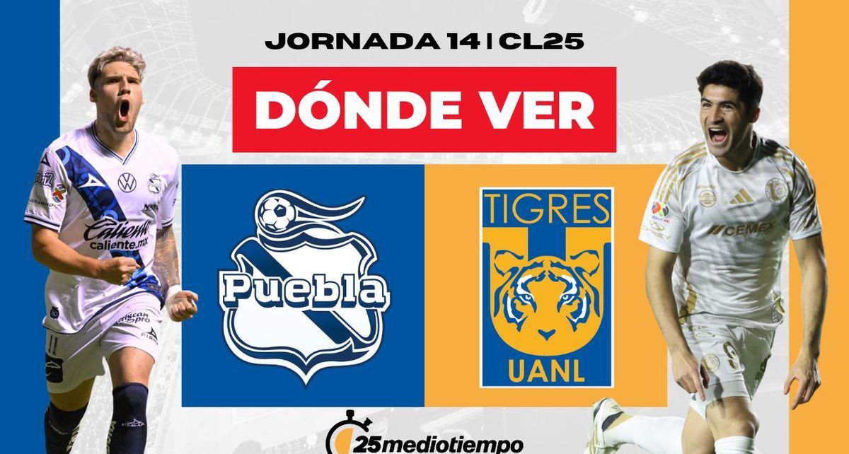 Rivalidad Puebla vs. Tigres Jornada 14 Clausura 2025