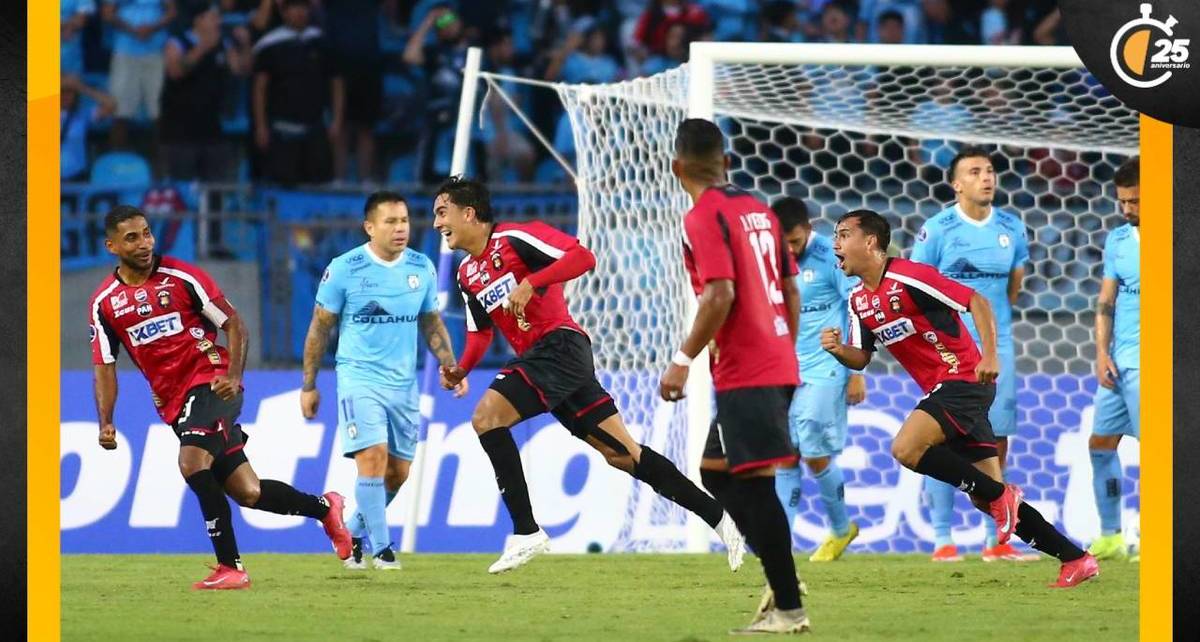 Daniel Aguilar se lució en la Copa Sudamericana (AFP)